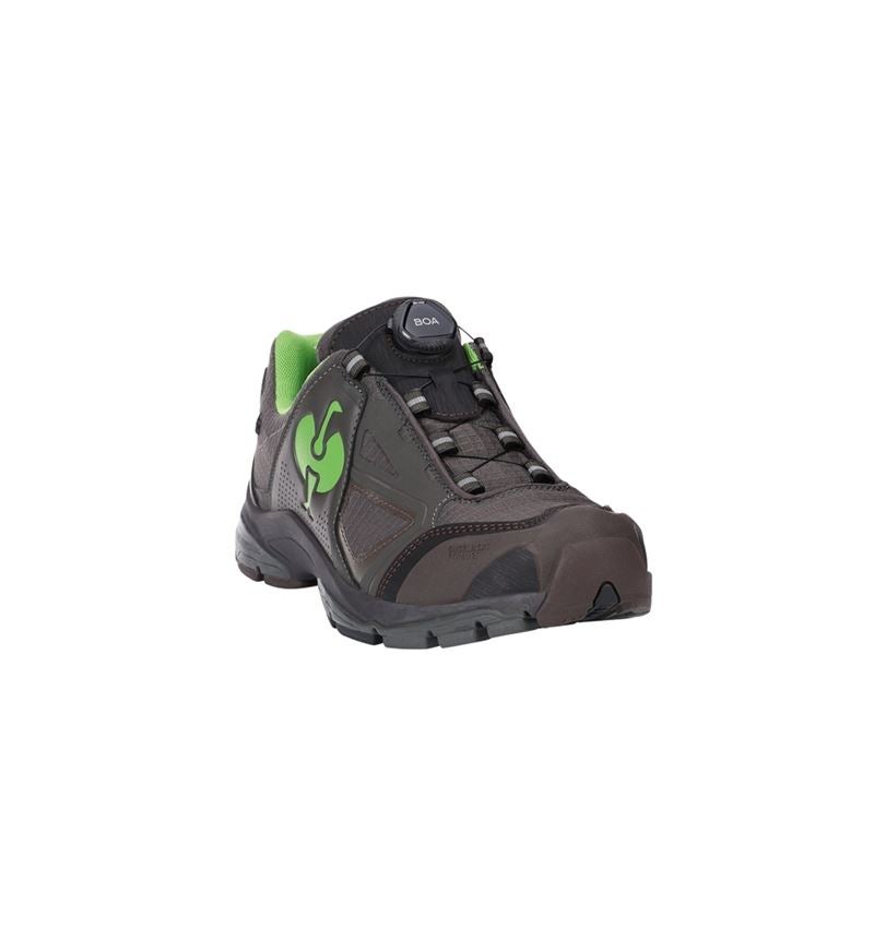 O2: O2 Work shoes e.s. Minkar II + chestnut/seagreen 3