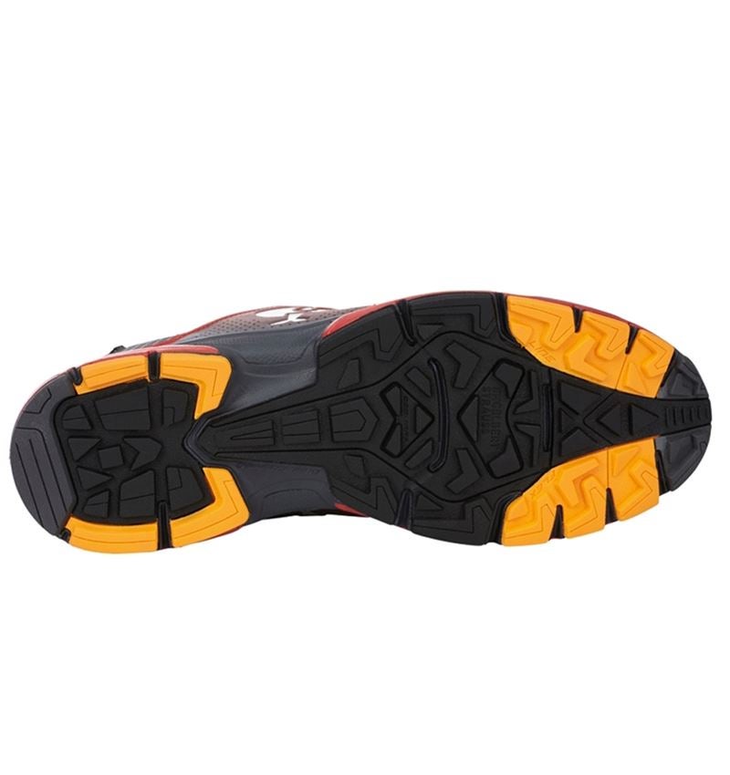 O2: O2 Work shoes e.s. Minkar II + red/graphite 4