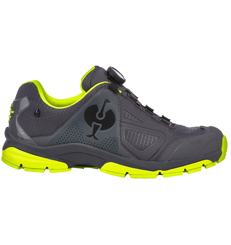 O2: O2 Work shoes e.s. Minkar II + anthracite/high-vis yellow 4