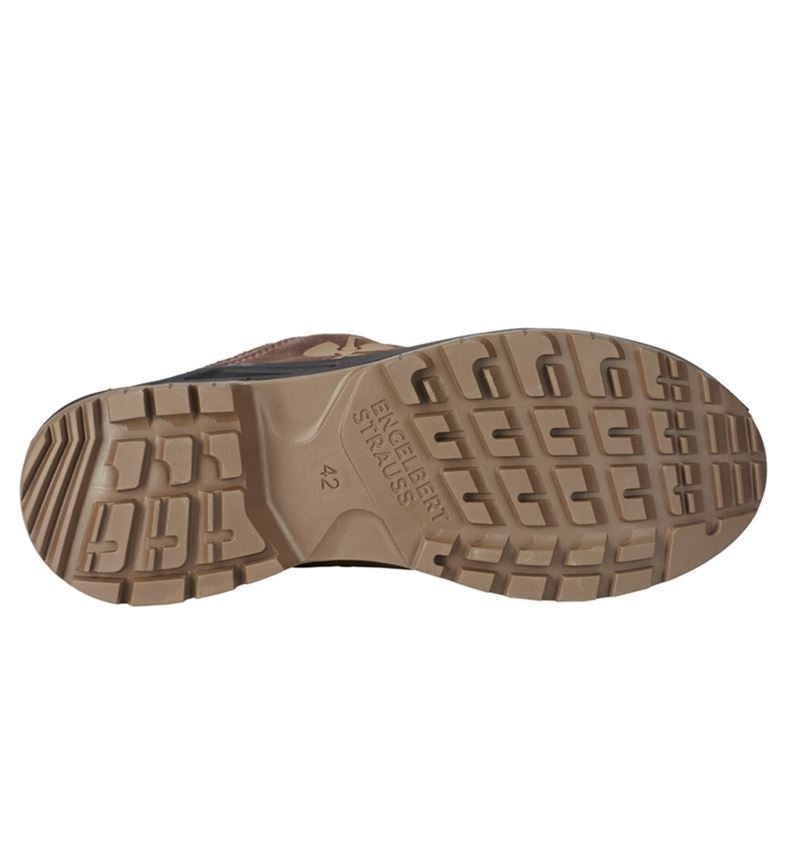 O2: O2 Work shoes e.s. Apate II low + chestnut/hazelnut 4