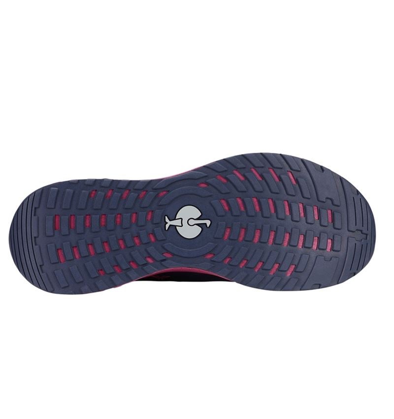 SB: SB Safety shoes e.s. Comoe low + deepblue/tarapink 5