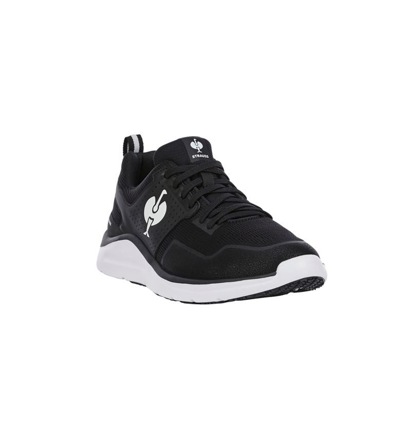 O1: O1 Work shoes e.s. Antibes low + black/white 3