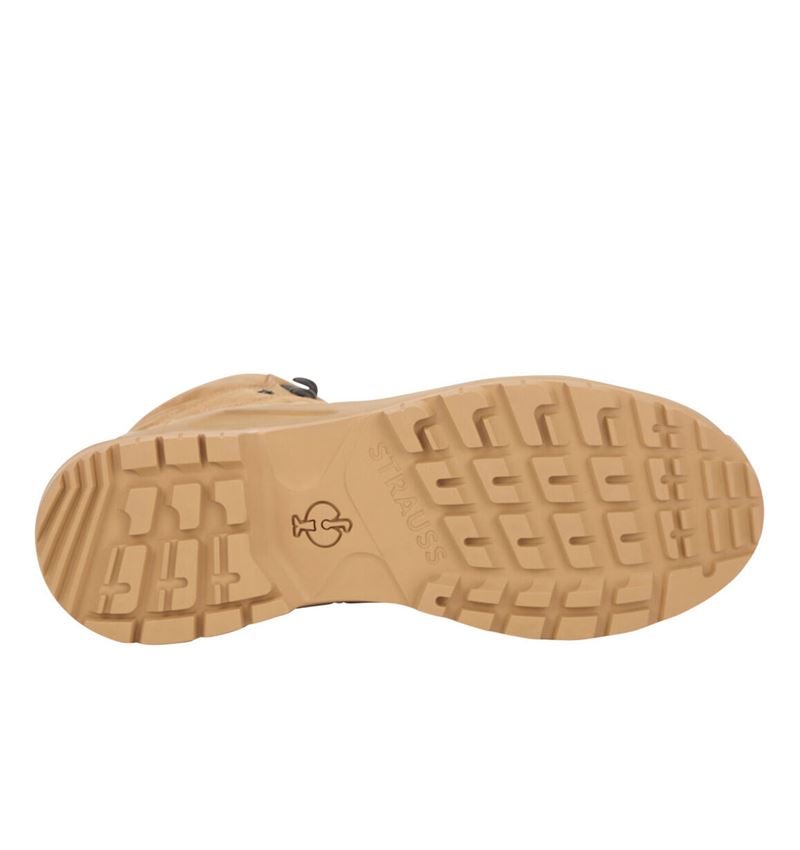 O6: O6 Work shoes e.s. Termoli mid + almondbrown 4