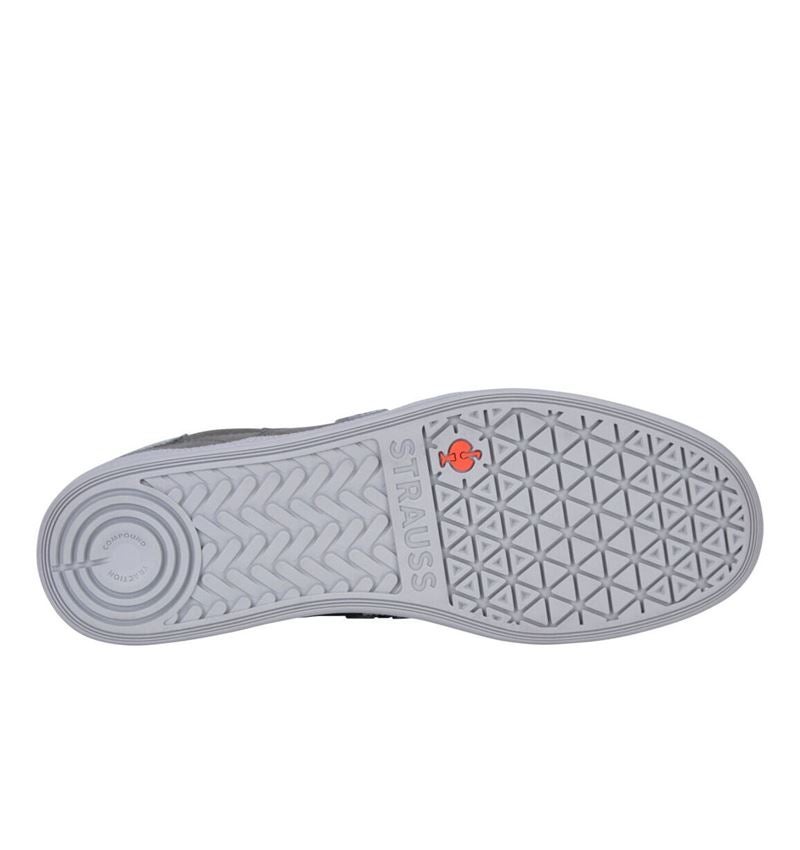 O1: O1 Work shoes e.s. Brockton low + carbongrey 6