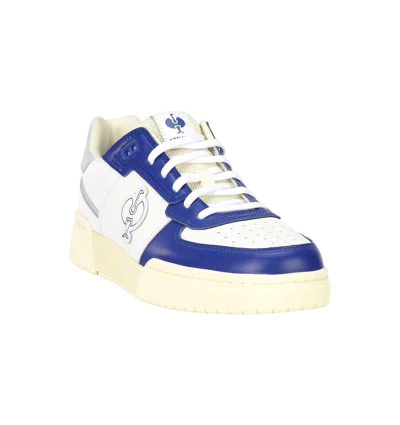 Work Shoes: O1 Work shoes e.s. Sumter low + white/royalblue 4