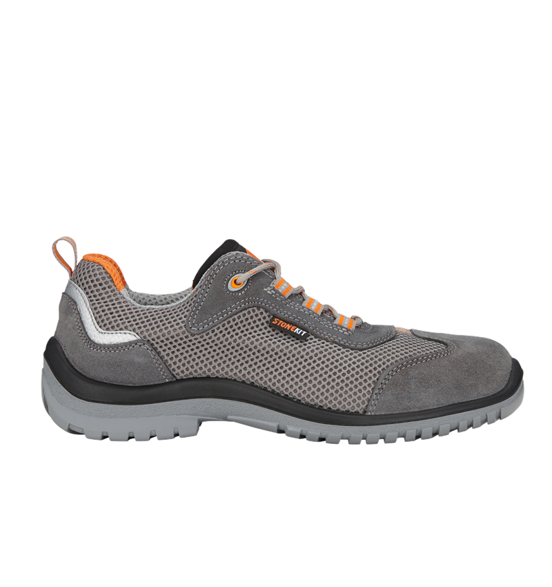 S1: STONEKIT S1 Safety shoes Luca + anthracite/orange