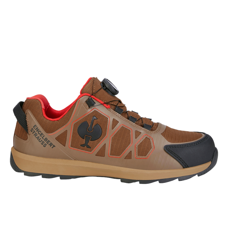S1: S1 Safety shoes e.s. Baham II low + desertbrown/almondbrown