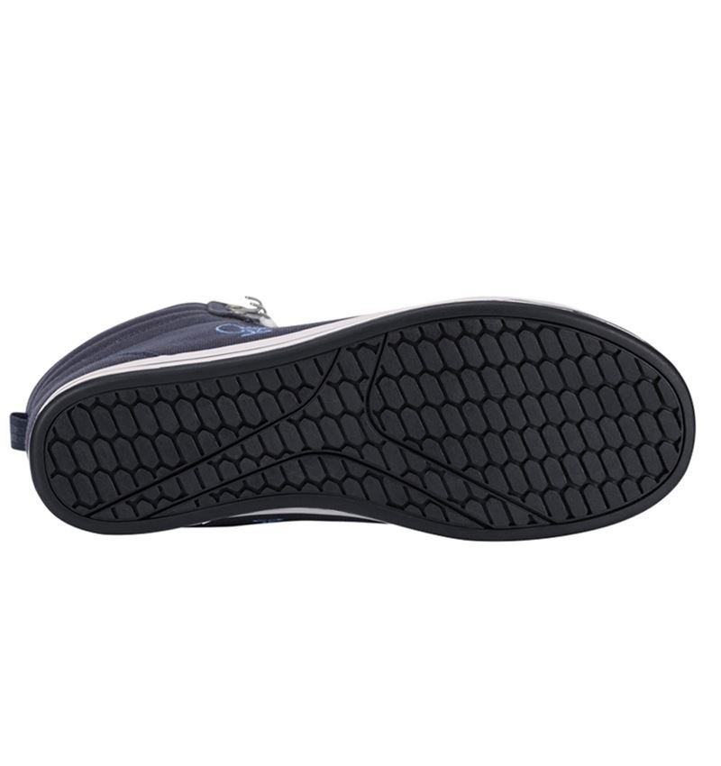 Safety Trainers: S1P Safety boots e.s. Tolosa II mid + pacific/cobalt 3