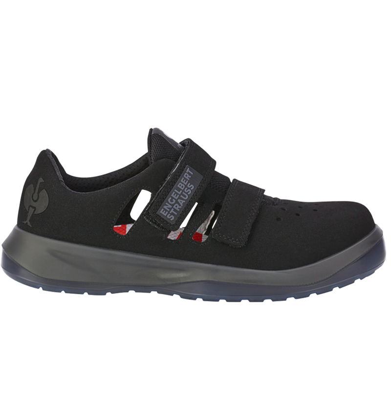 S1P	: S1P Safety sandals e.s. Banco + black/anthracite 2