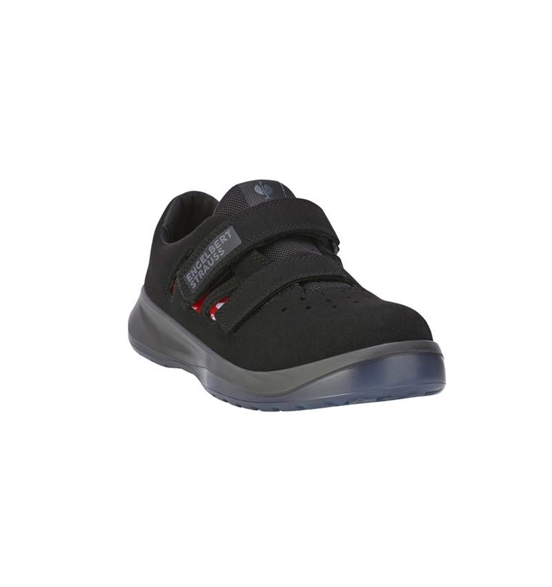 S1P	: S1P Safety sandals e.s. Banco + black/anthracite 3