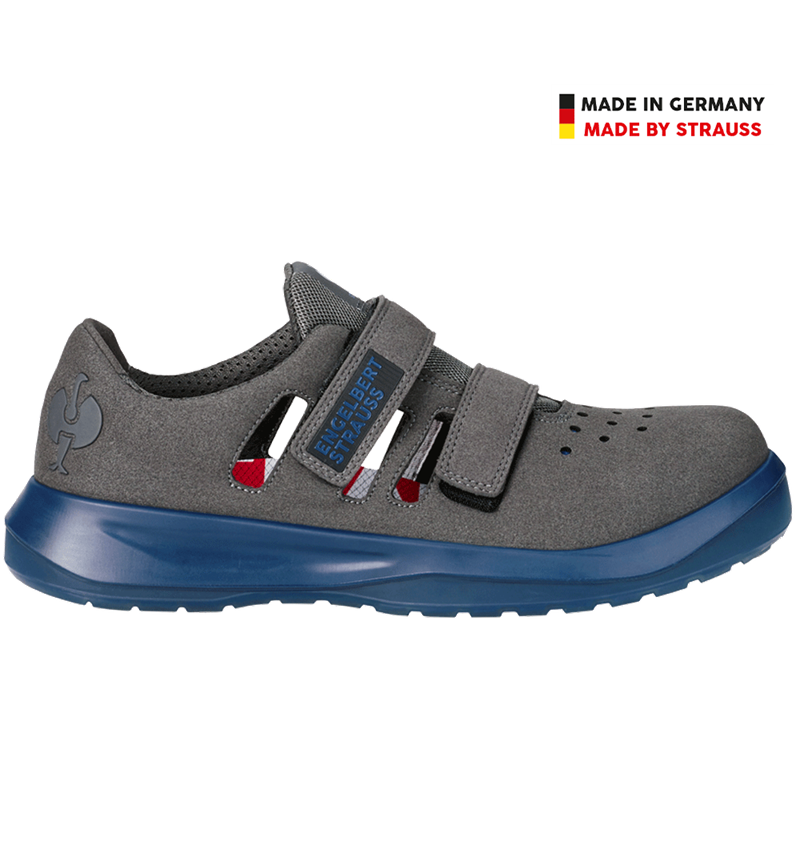 S1P	: S1P Safety sandals e.s. Banco + anthracite/alkaliblue 3