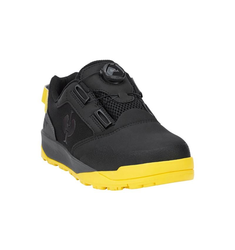 Safety Shoes: S1 Safety shoes e.s. Nakuru low + black/chromeyellow 4