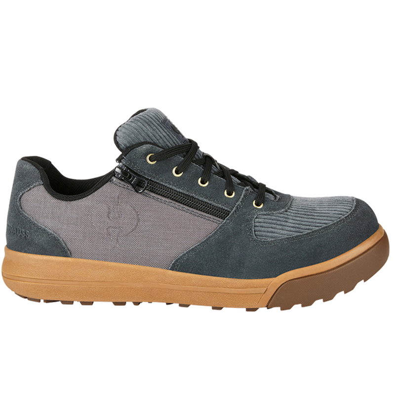 Safety Trainers: S1 Safety shoes e.s. Janus II low + bridgegrey/cement 1