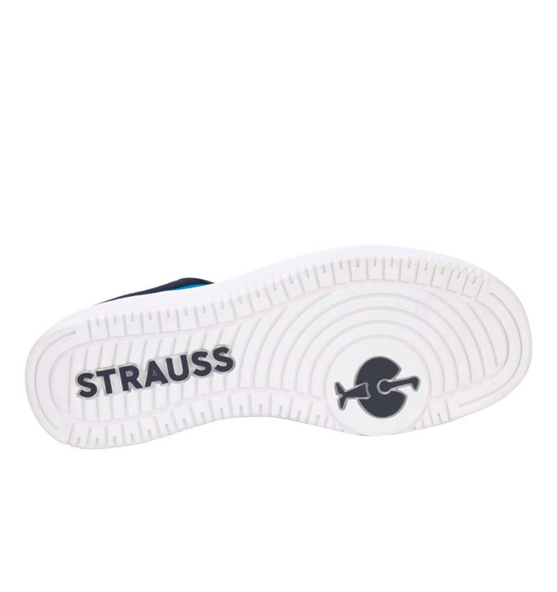 Safety Shoes: S1 Safety shoes e.s. Eindhoven low + gentianblue/neroblue 6