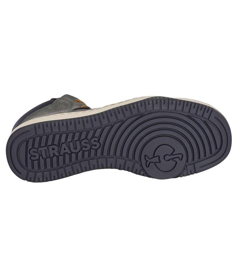 S1P: S1P Safety boots e.s. Eindhoven mid + carbongrey/neroblue 5