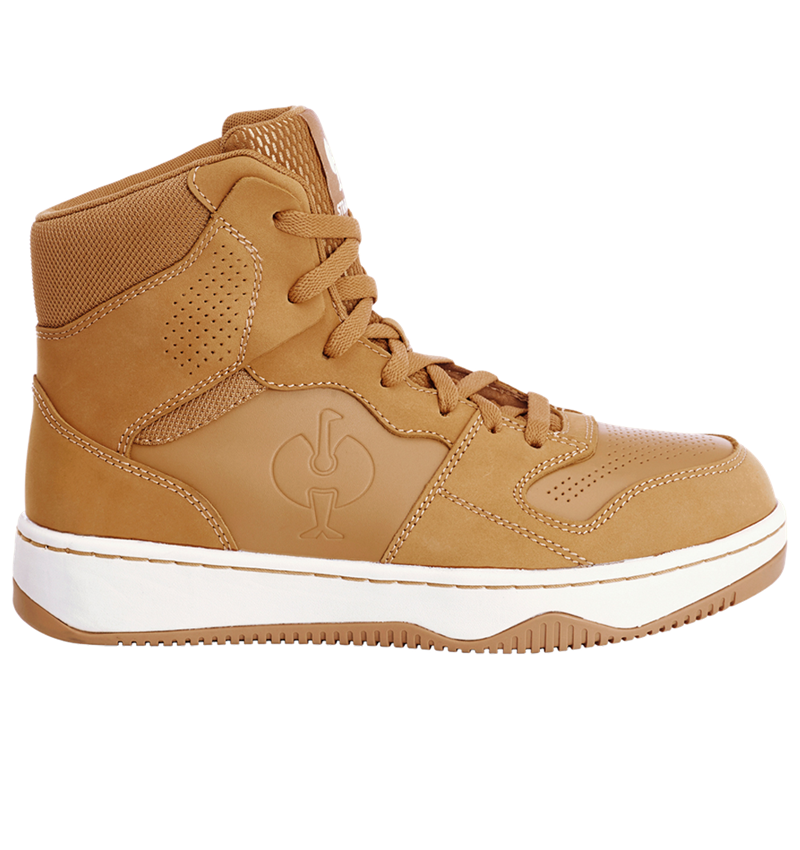 S1P: S1P Safety boots e.s. Eindhoven mid + almondbrown 2