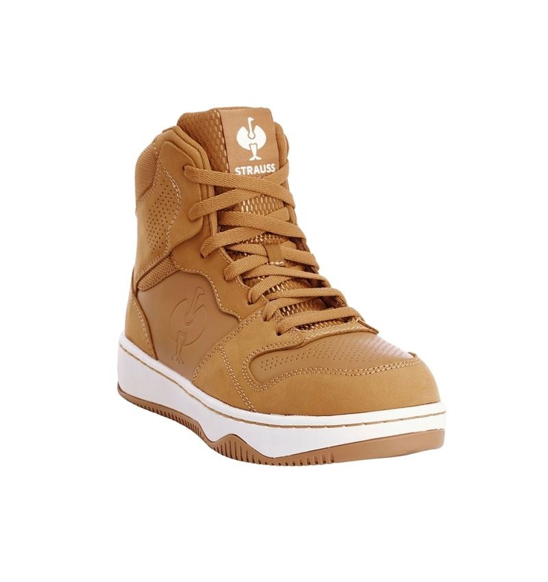 S1P: S1P Safety boots e.s. Eindhoven mid + almondbrown 3