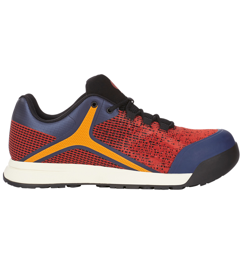 Footwear: S1 Safety shoes e.s. Arges + desertred/navy 2
