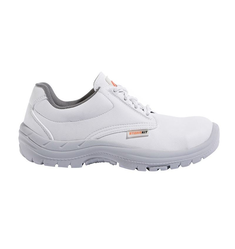 S2: STONEKIT S2 Safety shoes Kos + white