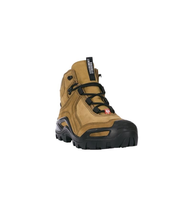 Safety Trainers: S7 Safety boots e.s. Nembus mid + walnut 2