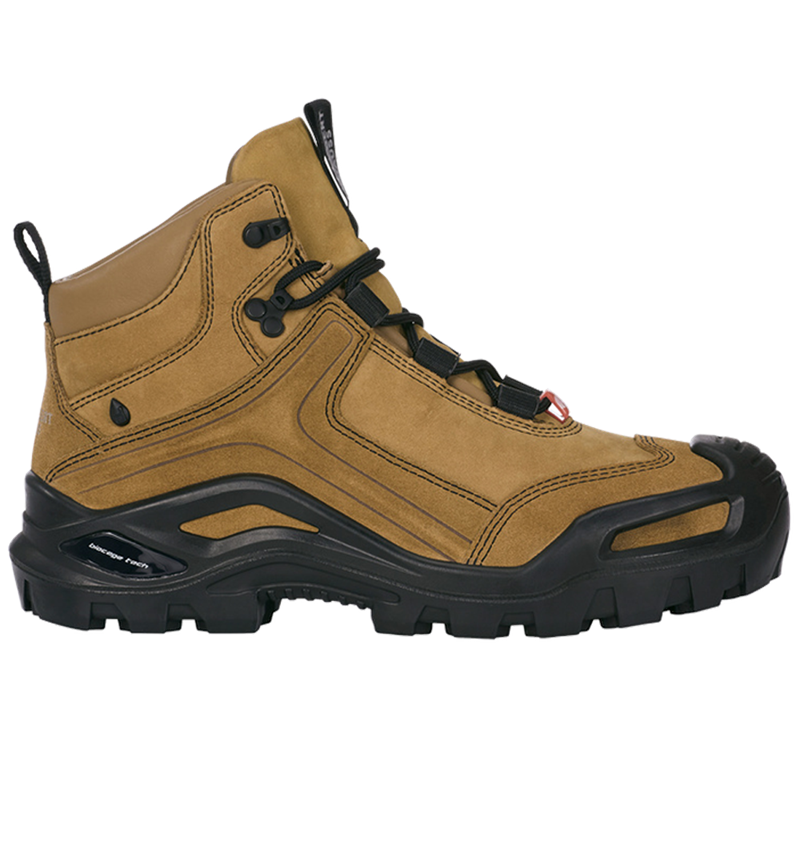 S3: e.s. S3 Safety boots Nembus mid + walnut 1