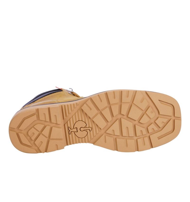 S3: S3 Safety boots Strauss.3002 mid + desertsand 7