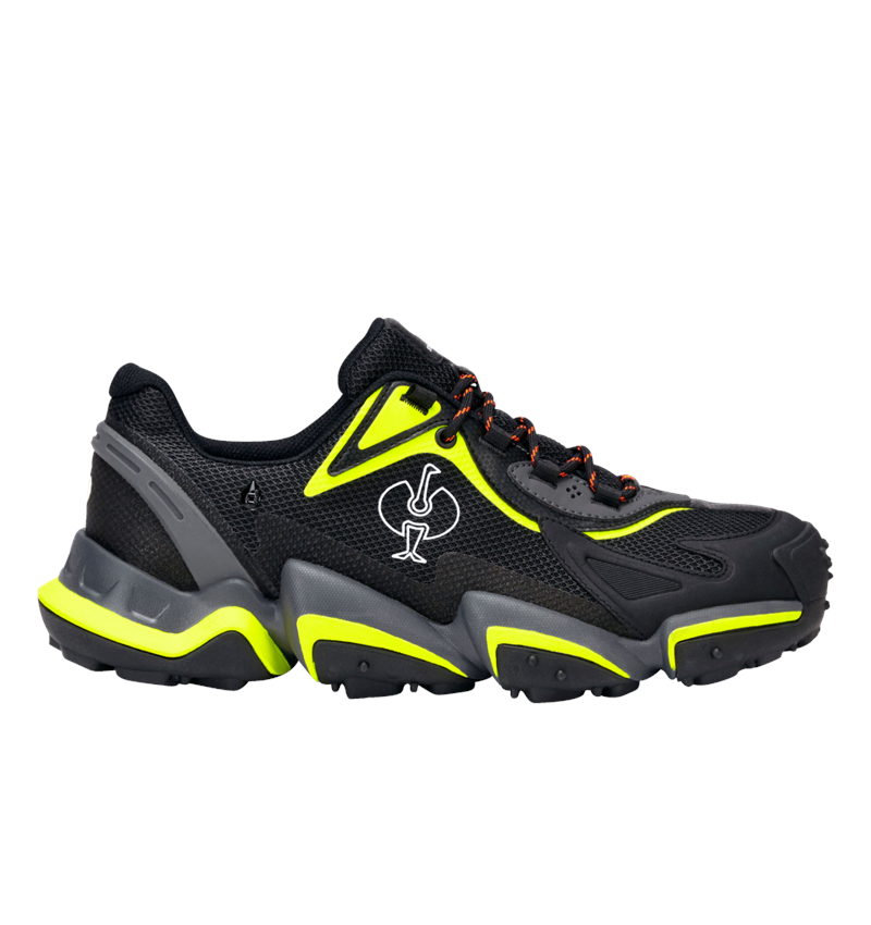 S7: S7S Safety shoes e.s. Peoria low + black/high-vis yellow 4