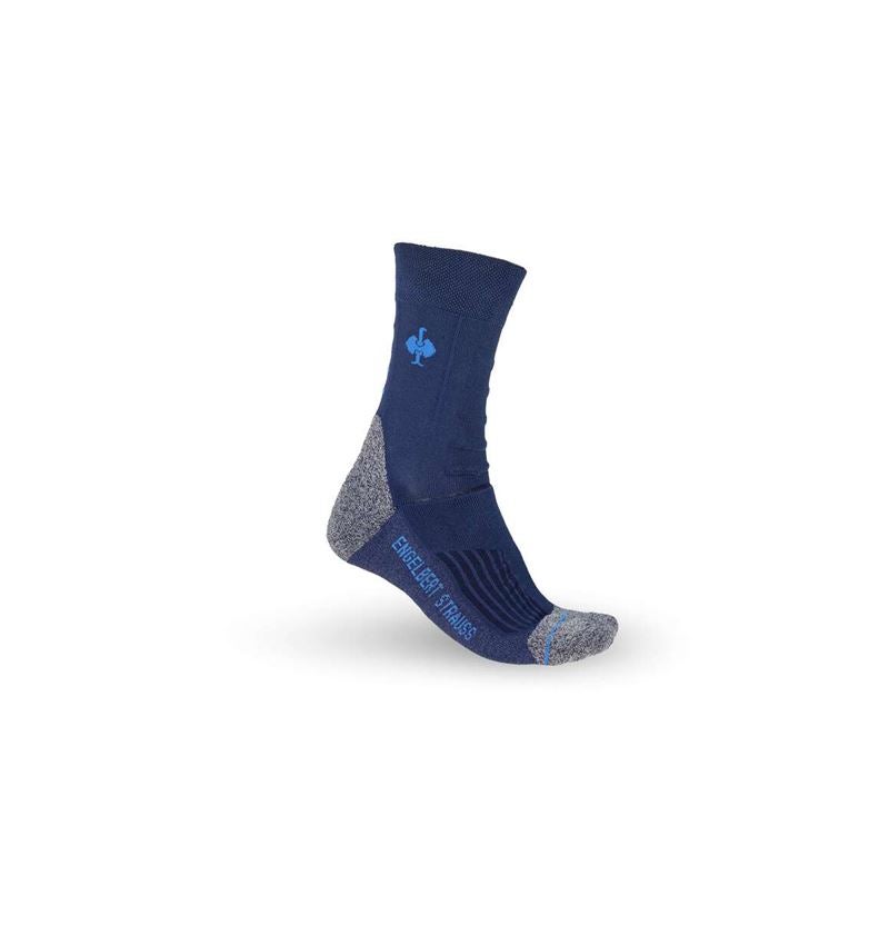 Socks: e.s. Allround functional socks cool/high + navy