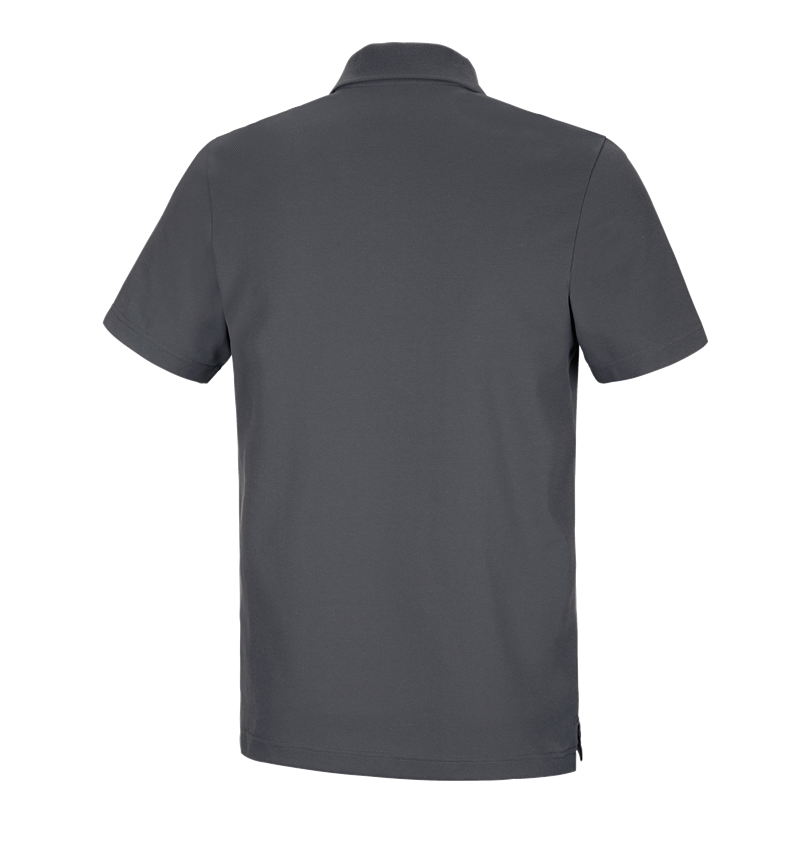 Topics: e.s. Functional polo shirt poly cotton + anthracite 2