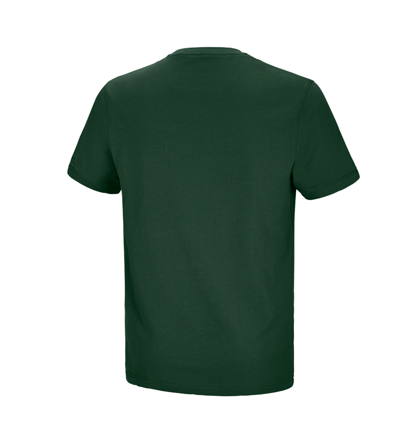 Shirts, Pullover & more: e.s. T-shirt cotton stretch Pocket + green 3
