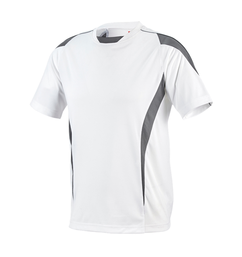 Shirts, Pullover & more: e.s. Functional T-shirt poly Silverfresh + white/cement 2