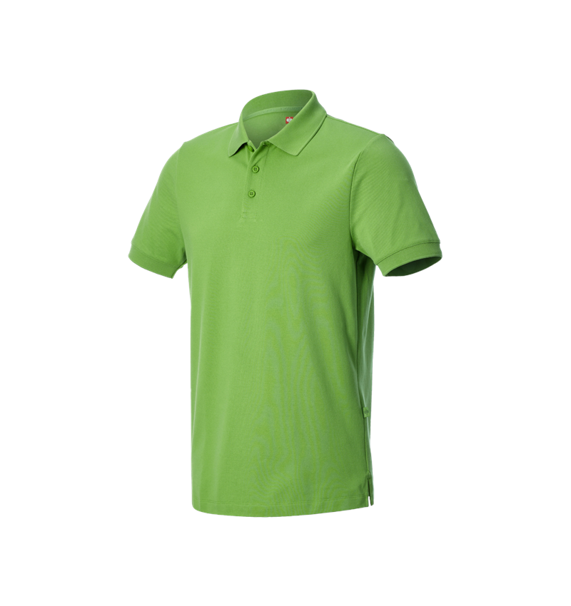 Topics: e.s. Pique-Polo cotton stretch + seagreen 2