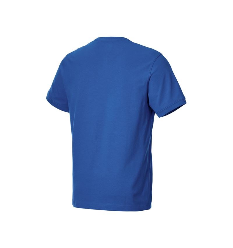 Shirts, Pullover & more: e.s. T-shirt cotton stretch + gentianblue 4