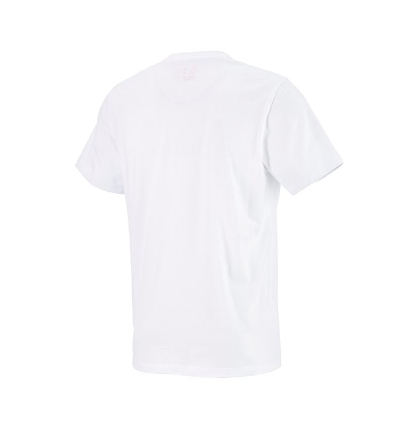 Work- & Safetywear: e.s. T-shirt strauss works + white 1