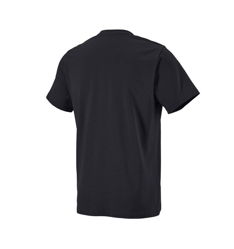 Shirts, Pullover & more: e.s. T-shirt strauss works + black/high-vis yellow 1