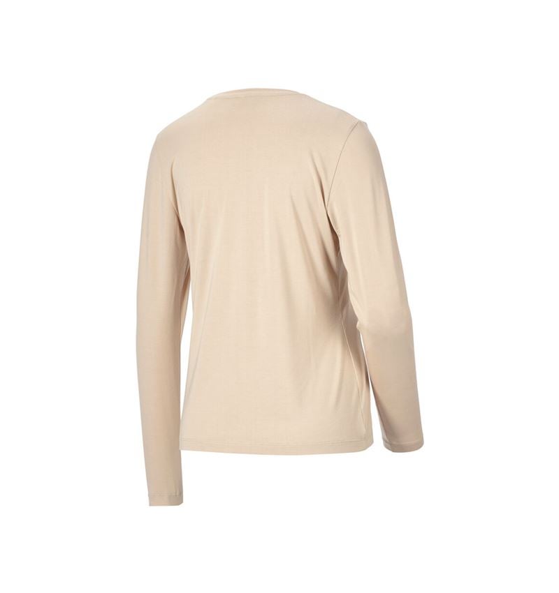 Clothing: Modal-Longsleeve e.s.avida, ladies' + jurabeige 4