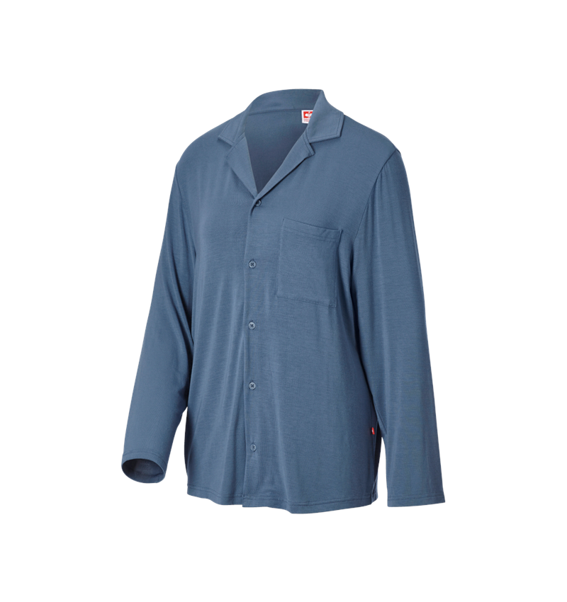 Accessories: e.s. Modal pyjama top, ladies' + nordicblue 3
