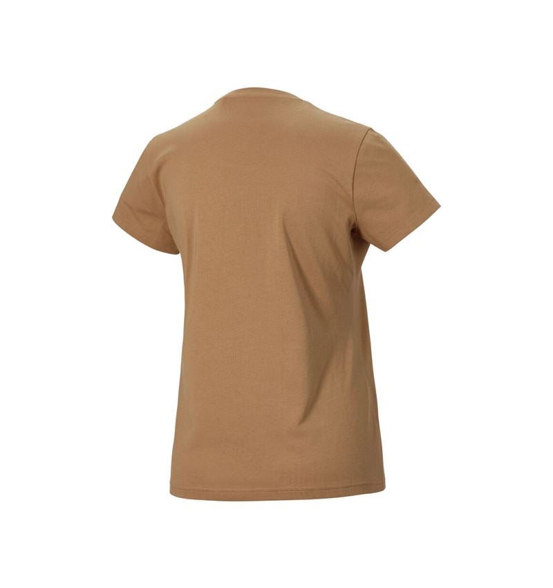 Clothing: T-shirt e.s.e:pic, ladies' + almondbrown 4