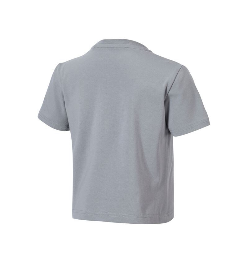 Clothing: T-shirt e.s.e:pic, children's + platinum/black 4