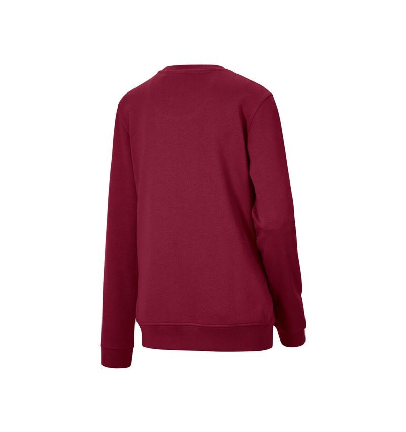 Shirts, Pullover & more: Sweatshirt e.s.industry, ladies' + bordeaux 2
