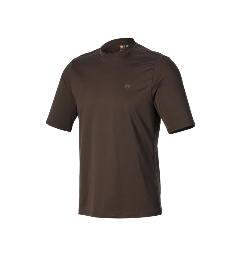 Clothing: Functional t-shirt UV e.s.trail + chestnut/hazelnut 3