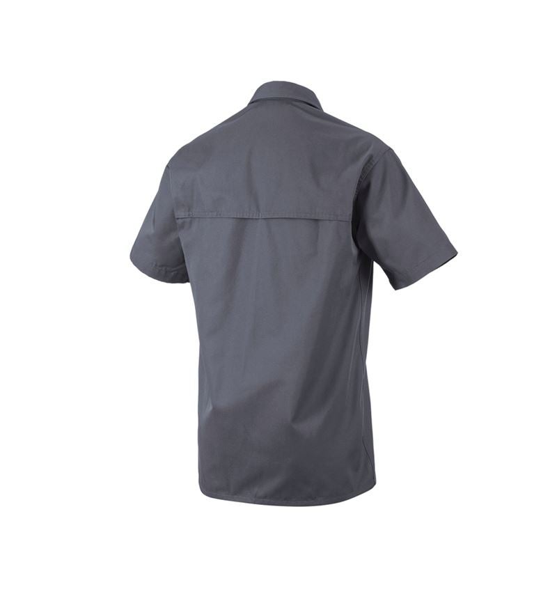 Work shirt e.s.classic, short sleeve grey | Strauss