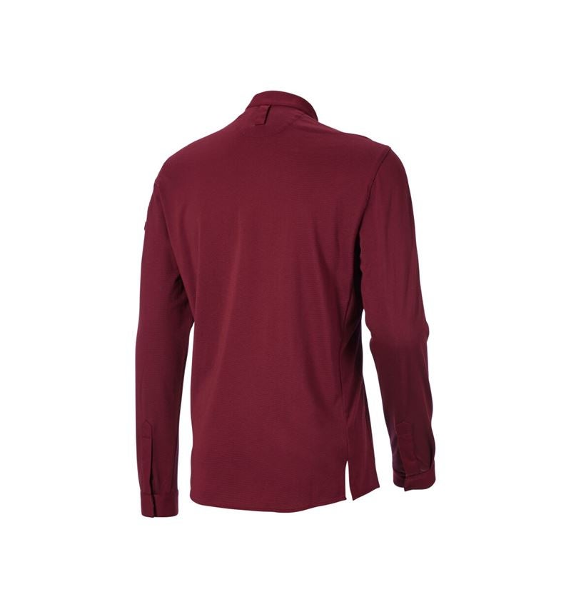 Shirts, Pullover & more: e.s. Hybrid Chef’s Shirt + bordeaux 2