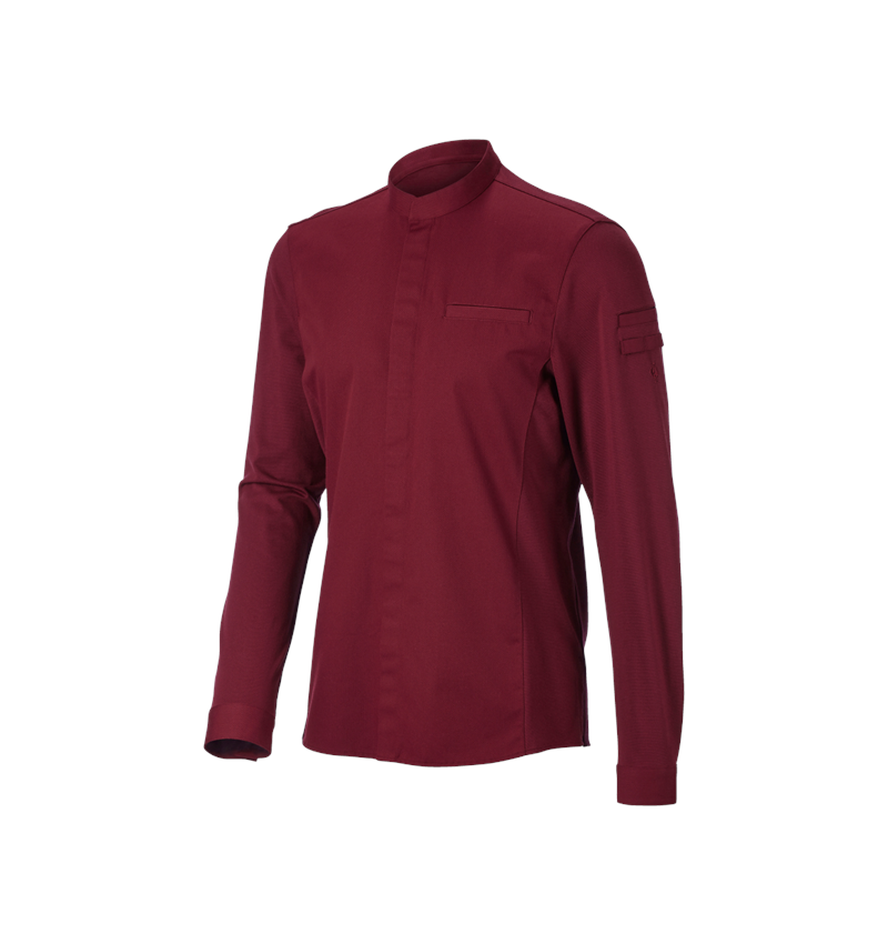 Shirts, Pullover & more: e.s. Hybrid Chef’s Shirt + bordeaux 1