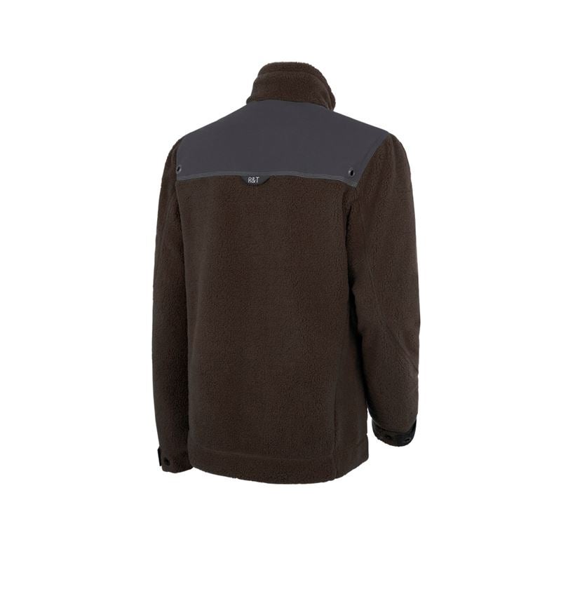 Shirts, Pullover & more: Faux fur Troyer e.s.roughtough + bark 5