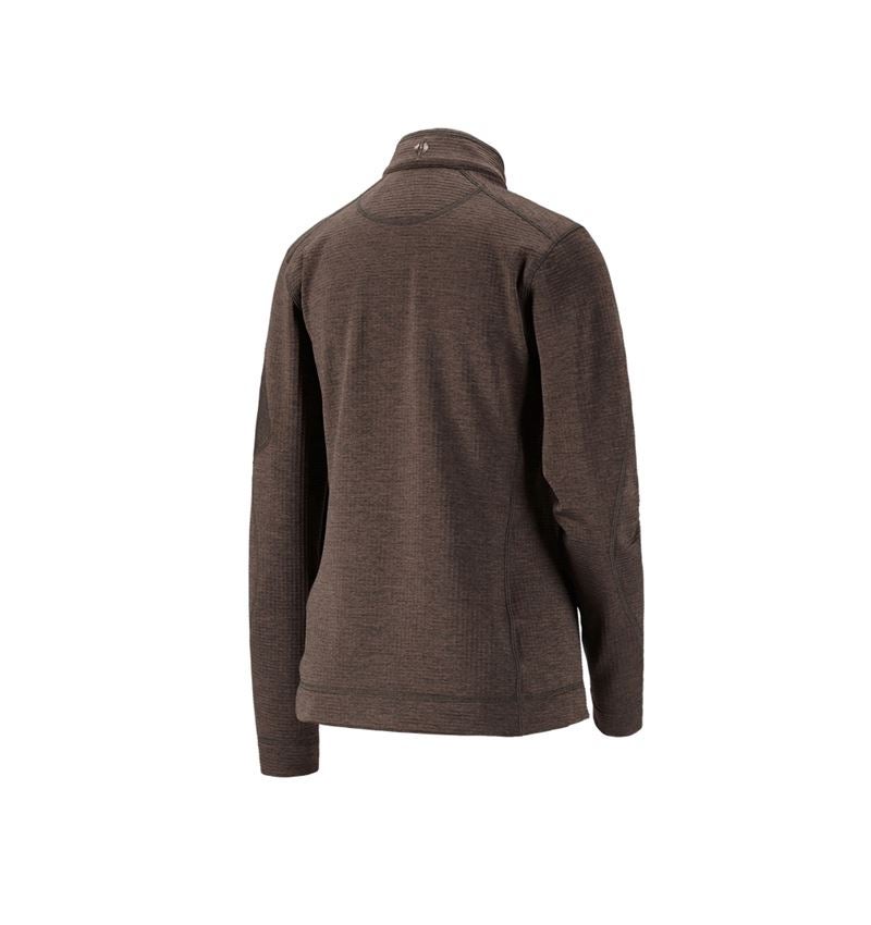 Shirts, Pullover & more: Troyer climacell e.s.dynashield, ladies' + chestnut melange 3