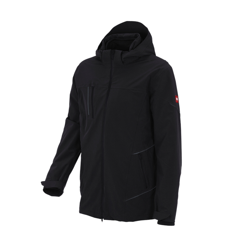 Work Jackets: 3 in 1 functional jacket e.s.vision, men's + black 2