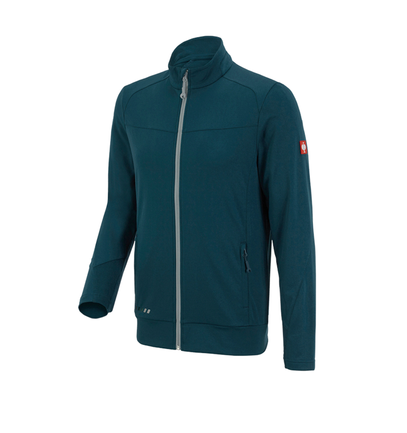 Work Jackets: FIBERTWIN® clima-pro jacket e.s.motion 2020 + seablue/platinum 2
