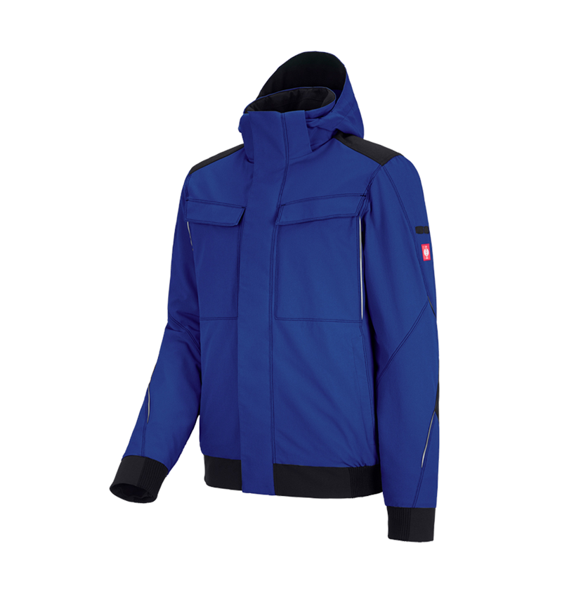 Work Jackets: Winter functional jacket e.s.dynashield + royalblue/black 2