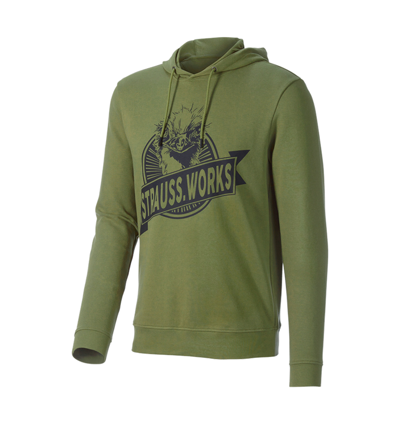 Shirts, Pullover & more: Hoody sweatshirt e.s.iconic works + mountaingreen 3